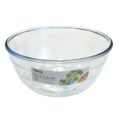 saladier classique en verre 21 cm diametre contenance 2l so clear thomas