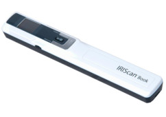 Scanner portatif IRIScan Book 3. Numérisation monochrome ou en couleur