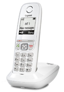Téléphone fixe sans fil DECT Gigaset AS470 - Blanc