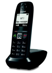 telephone fixe sans fil dect gigaset as470 duo trio noir blanc taupe avec repondeur mode nuit economie moins d'ondes