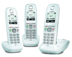 Téléphone fixe sans fil DECT Gigaset AS470 Trio - Blanc