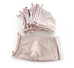 10 masques barrière lavables (sans filtres) - Rose