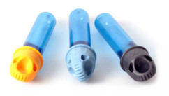 3 bouchons universels 30 mm ''Cap2go '' - avec tube 12 cm