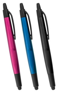3 stylets pour écran tactile avec stylo rétractable