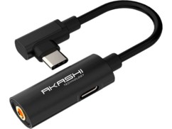 adaptateur jack 3.5mm audio vers usb type c avec deport usb c pour macbook