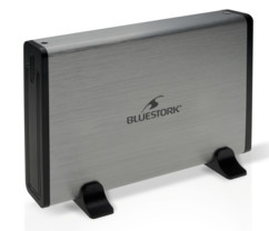 Boîtier externe USB 2.0 en aluminium pour disque dur SATA 3,5''