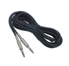 Câble stéréo Jack/Jack 6,3 mm - 5 m