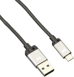 Câble Micro USB - 90 cm - Gris et noir
