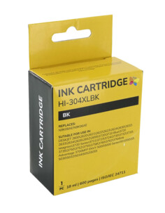 Cartouche remanufacturée HP N°304 XL N9K05AE - Noir