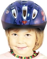Casque de vélo pour enfant ''Superman''
