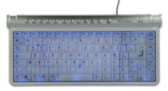Clavier Minimax Bilingue Français / Arabe - Blanc