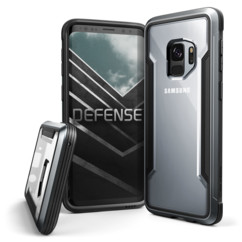 coque renforcée transparente pour samsung galaxy s9 Shileld defense x-doriacompatible qi