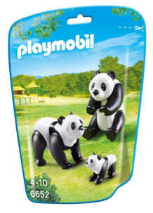 Couple de pandas et leur bébé n°6652 Playmobil
