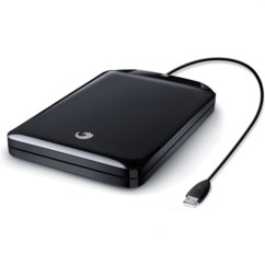 Disque dur externe 2.5" Seagate avec 500 Go de mémoire.