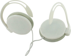 Écouteurs audio filaires avec tour d'oreille