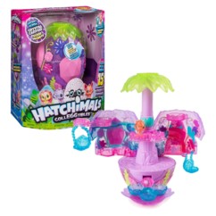 Hatchimals CollEGGtibles La scène secrète du Crystal Canyon.