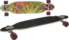 longboard avec roulements abec 7 longueur 96cm planche erable 9 couches xq max