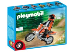 Motocross Playmobil 5115