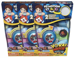 Pack de 3 montres à double projection Yo-Kai Watch Modèle U (Saison 3)