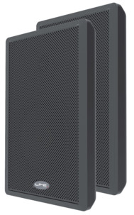 paire d'ecouteurs stereo ltc audio ssp501 60w avec membrane papier tweeter 30 mm graves 13cm