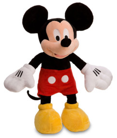 peluche mickey 90e anniversaire design original grande taille 50 cm