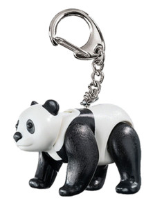 Porte-clé Playmobil panda.