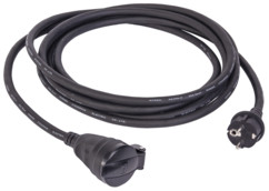 rallonge etanche ip44 noir afx light 3g2,5mm² 2m 5m 10m