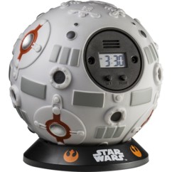 horloge reveil star wars balle entrainement jedi reveil à lancer contre un mur cadeau enfant fun