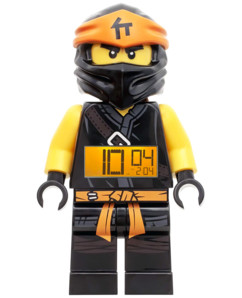 Réveil Ninjago Cole parlant et rétroéclairé - 21 cm