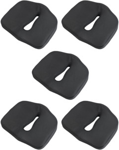 Set de 5 coussins ergonomiques à mémoire de forme pour assise