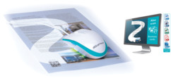 souris scanner iriscan mouse executive 2 avec reconnaissance des caracteres pour tous documents