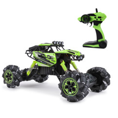 Voiture radiocommandée 4x4 vert Drifting Horizontal par MGM Jouets.