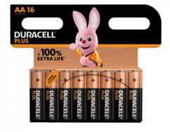 Pack de 16 piles AA / LR06 Plus Power de la marque Duracell