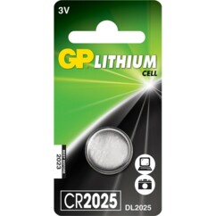 Piles Bouton CR2025 - Lot De 6 - 3V, 150 MAh - Pour Télécommandes, Calculatrices, Sonnettes - Longue Durée