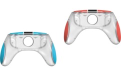 Supports pour Joy-Con Nintendo Switch, paire translucide