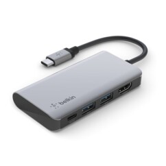 Station d’accueil USB-C 4 ports Connect de la marque Belkin