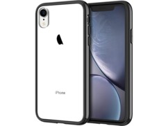 Coque de protection magnétique pour iPhone XR - Transparent / Noir