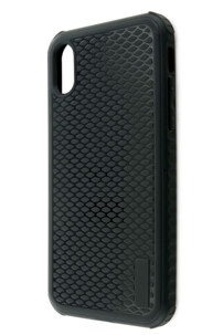 Coque de protection souple antichoc coloris noir pour iPhone X de la marque MacWay