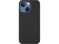 Coque en fibres de carbone et d'aramide pour iPhone 14 Plus - Noir