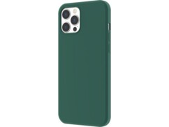 Coque en silicone magnétique pour iPhone 12 Pro Max - Vert