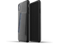 Coque de protection Leather Wallet Case pour iPhone XS Max coloris noir de la marque Mujjo