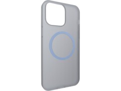 Coque MagSafe Gravity M pour iPhone 14 Pro - Bleu transparent