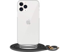 Coque pour iPhone 12 Pro Max avec bandoulière - Transparent