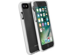 Coque de protection Armor Skin pour iPhone 7/8/SE coloris blanc et transparent de la marque Novodio