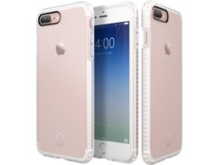 Coque pour iPhone 7 Plus LEVEL avec bumper - Transparent