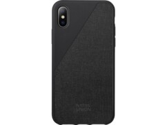 Coque de protection Clic Canvas noir pour iPhone X/XS de la marque Native Union