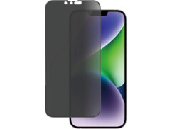 Vitre de confidentialité pour iPhone 14 Plus et iPhone 13 Pro Max de la marque PanzerGlass