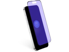 Vitre de protection anti-lumière bleue pour iPhone 14 Pro / 15 / 16 de la marque Force Glass