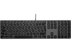 Clavier filaire KB-1243 coloris gris sidéral de la marque LMP