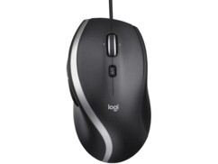 Souris filaire M500s coloris noir de la marque Logitech